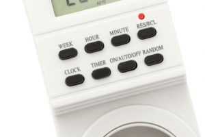 Time Switches: easy automatic way to switch on and off appliances and save electricity