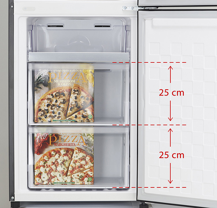 hitachi fridge review: spacious interiors